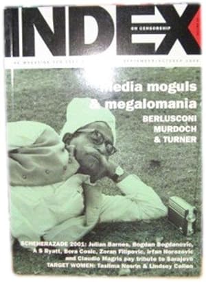 Bild des Verkufers fr Index on Censorship: Media, Moguls, Megalomania; September/October, 1994, Volume 23 zum Verkauf von PsychoBabel & Skoob Books