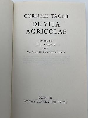 Bild des Verkufers fr De vita agricolae zum Verkauf von LIBRAIRIE GIL-ARTGIL SARL