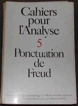 Image du vendeur pour Cahiers pour l'Analyse: 5. Ponctuation de Freud. mis en vente par alphabets