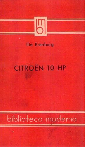 Immagine del venditore per CITROEN 10 HP venduto da Buenos Aires Libros