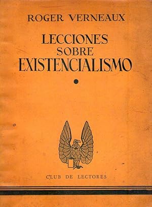 LECCIONES SOBRE EXISTENCIALISMO