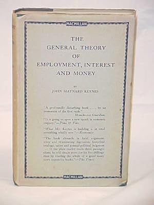 Bild des Verkufers fr General theory of Employment, Interest and Money zum Verkauf von Princeton Antiques Bookshop