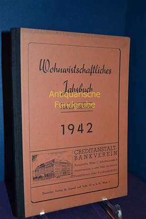 Bild des Verkufers fr Wohnwirtschaftliches Jahrbuch fr die Ostmark. zum Verkauf von Antiquarische Fundgrube e.U.