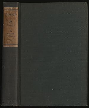 Seller image for Dramatic Opinions and Essays With an Apology Containing As Well A Word on the Dramatic Opinions and Essays of Bernard Shaw - Volume II only for sale by Between the Covers-Rare Books, Inc. ABAA