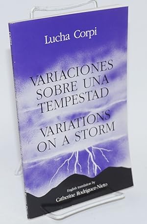 Imagen del vendedor de Variaciones sobre una tempestad/Variations on a storm a la venta por Bolerium Books Inc.