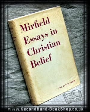 Bild des Verkufers fr Mirfield Essays in Christian Belief zum Verkauf von BookLovers of Bath