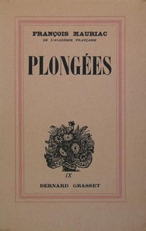 Image du vendeur pour Plonges mis en vente par Philippe Lucas Livres Anciens