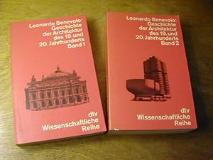 Seller image for Geschichte der Architektur des 19. und 20. Jahrhunderts Bd. 1 und 2 for sale by Antiquariat Fuchseck