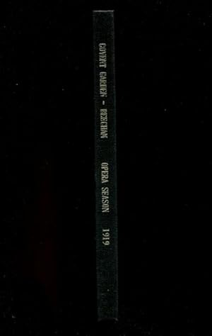 Imagen del vendedor de Royal Opera Covent Garden. Stories of the Operas and the Singers. The Thomas Beecham Opera Season Official Souvenir. (An Opera Souvenir. The history and plot of operas in the Season's repertoire.) a la venta por Book Happy Booksellers