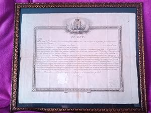 DOCUMENTO NOMBRAMIENTO, CONSUL EN PUERTO DE BARCELONA A D. ANTONIO BUENAVENTURA GASSO DE RUSIA 1817