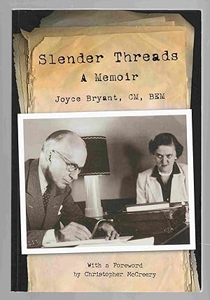 Imagen del vendedor de Slender Threads A Memoir a la venta por Riverwash Books (IOBA)