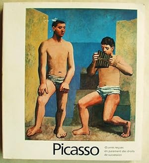 Picasso Oeuvres recues en paiement des droits de Successsion