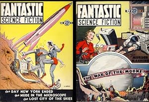 Bild des Verkufers fr Fantastic Science Fiction Vol. 1 No. 1 August 1952 and Vol. 1 No. 2 December 1952 zum Verkauf von Parigi Books, Vintage and Rare