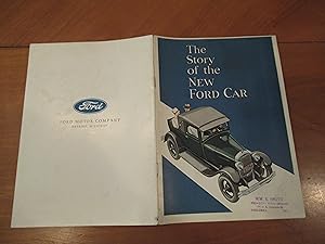The Story Of The New Ford Car [Circa 1927/1928 Original Color Brochure]