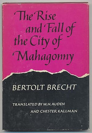 Bild des Verkufers fr The Rise and Fall of the City of Mahagonny zum Verkauf von Between the Covers-Rare Books, Inc. ABAA