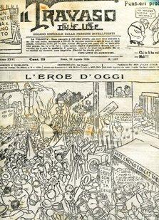 IL TRAVASO DELLE IDEE - 1925 - Anno XXVI . lotto di 8 giornali sciolti 1321, 1322, 1323, 1325, 13...
