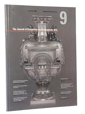 Imagen del vendedor de The Journal of Decorative and Propaganda Arts 9: Metalwork Theme Issue (Summer 1988) a la venta por Bowman Books