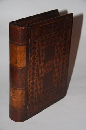 [Faux Book] Box with Intricate Marquetry Inlay Work
