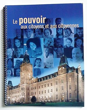 Bild des Verkufers fr Le pouvoir aux citoyens et aux citoyennes. Document de rflexion populaire zum Verkauf von Claudine Bouvier