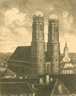 Seller image for [Mnchen - Frauenkirche]. for sale by Antiquariat Weinek