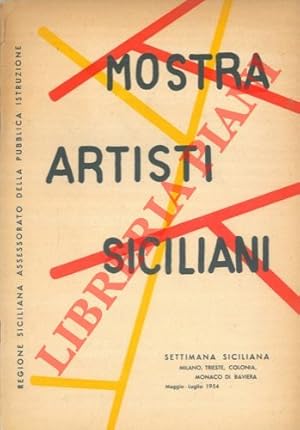 Mostra d'arte allestita per la Settimana Siciliana.