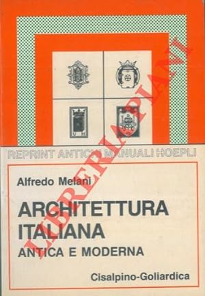 Architettura italiana antica e moderna. Settima edizione riveduta e arricchita di notizie e di nu...
