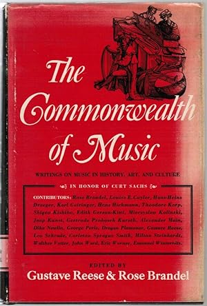 Bild des Verkufers fr The Commonwealth of Music zum Verkauf von Besleys Books  PBFA