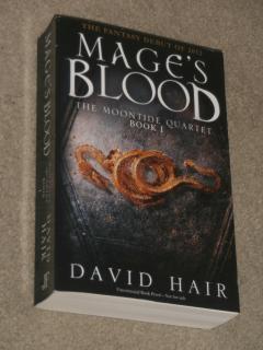 Imagen del vendedor de MAGE'S BLOOD: SIGNED LINED DATED & INSCRIBED UK UNCORRECTED PROOF a la venta por Books for Collectors