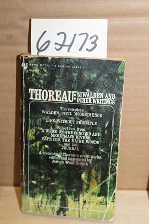 Seller image for Thoreau: Walden and Other Writings for sale by Princeton Antiques Bookshop