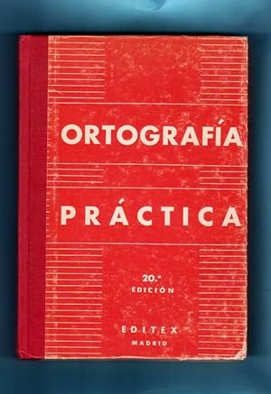 Imagen del vendedor de ORTOGRAFIA PRACTICA. a la venta por Librera DANTE