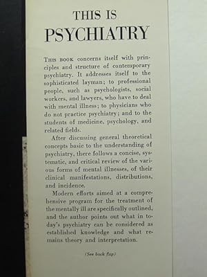 THIS IS PSYCHIATRY