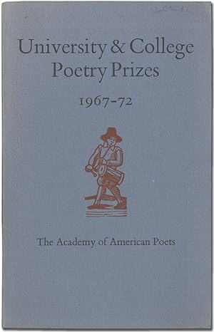 Bild des Verkufers fr University & College Poetry Prizes 1967-72 zum Verkauf von Between the Covers-Rare Books, Inc. ABAA