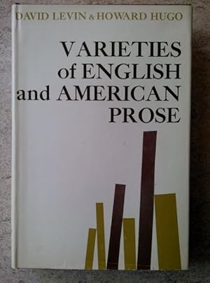 Imagen del vendedor de Varieties of English and American Prose a la venta por P Peterson Bookseller