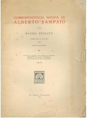 CORRESPONDENCIA INEDITA DE ALBERTO SAMPAIO PARA ROCHA PEIXOTO