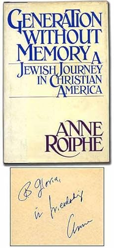 Immagine del venditore per Generation Without Memory: A Jewish Journey in Christian America venduto da Between the Covers-Rare Books, Inc. ABAA