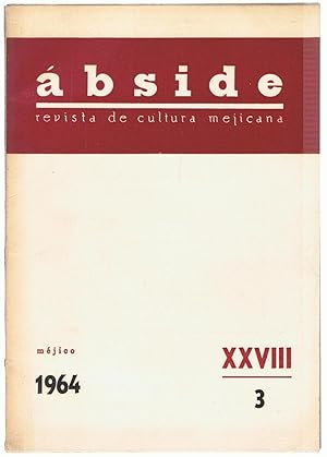 Immagine del venditore per BSIDE. Revista de Cultura Mejicana. XXVIII. 3. Julio-septiembre 1964 venduto da Librera Torren de Rueda