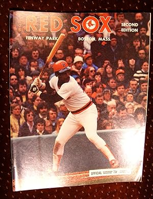 BOSTON RED SOX 1978 SCOREBOOK MAGAZINE