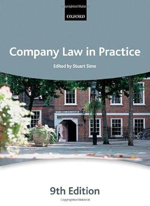 Image du vendeur pour Company Law in Practice (Bar Manuals) mis en vente par Bellwetherbooks