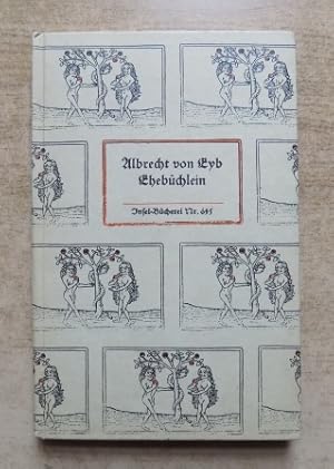 Image du vendeur pour Ehebchlein - Ob einem Manne sei zu nehmen ein eheliches Weib oder nicht. mis en vente par Antiquariat BcherParadies