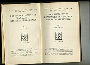 Bild des Verkufers fr LES LIVRES ILLUSTRES FRANCAIS DU DIX-NEUVIEME SIECLE Die illustrierten franzsischen Bcher des 19. Jahrhunderts. Avec 8 planches.Mit 8 BildnissenErster Band zum Verkauf von Librairie CLERC