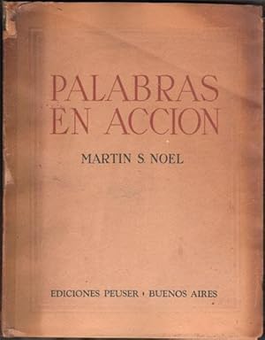 Imagen del vendedor de Palabras en accin. Apologas y temas de historia, arte y urbanismo. a la venta por Federico Burki