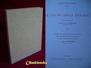 Imagen del vendedor de Mission de Ras Shamra. Tome XII : LE PALAIS ROYAL D'UGARIT - VI ( 6 ) : Textes en cuniformes babyloniens des archives du Grand Palais et du Palais Sud d'Ugarit par Jean Nougayrol. a la venta por Okmhistoire