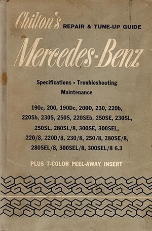 Chilton's Repair and Tune-up Guide Mercedes-Benz