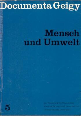 Bild des Verkufers fr Zur Problematik der Wnschelrute. Documenta Geigy: Mensch und Umwelt, Nr. 5. zum Verkauf von Galerie Joy Versandantiquariat  UG (haftungsbeschrnkt)