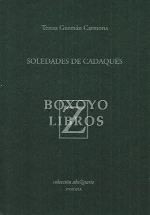 Imagen del vendedor de Soledades de Cadaqus a la venta por Boxoyo Libros S.L.