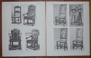 English chairs. With specimens illustrating the various periods from the fifteenth to the ninetee...