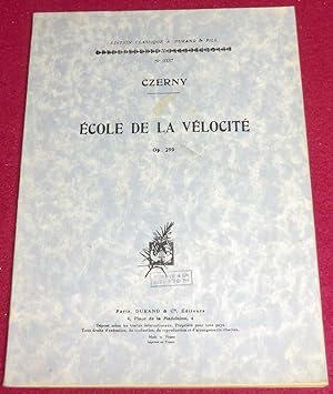 Image du vendeur pour ECOLE DE LA VELOCITE - Op. 299 mis en vente par LE BOUQUINISTE