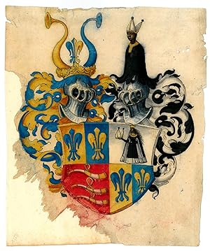 Wappen der Familie Fugger von Kirchberg und Weißenhorn.: [Fugger].