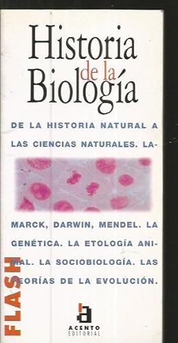 HISTORIA DE LA BIOLOGIA