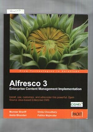 Image du vendeur pour Alfresco 3 Enterprise Content Management Implementation mis en vente par Books Authors Titles